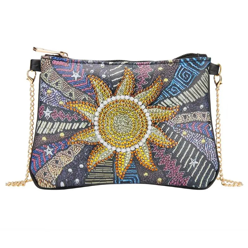 DIY Diamond Painting Wristlet Wallet Embroidery Cross Stitch Women Valentine