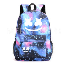 Polyester Printing Backpack Breathable Water-proof Wear-resistant Schoolbag
