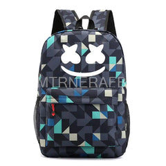 Polyester Printing Backpack Breathable Water proof Student Schoolbag