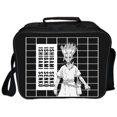 DR.Stone Backpack Picnic Bag Insulated Canvas Lunch Bag