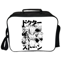 DR.Stone Backpack Picnic Bag Insulated Canvas Lunch Bag