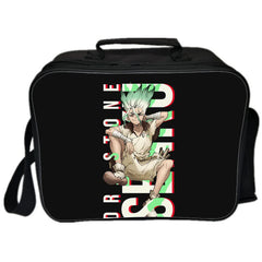 DR.Stone Backpack Picnic Bag Insulated Canvas Lunch Bag