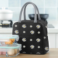Daisy Insulated Lunch Bag Portable Thermal Cooler Bag