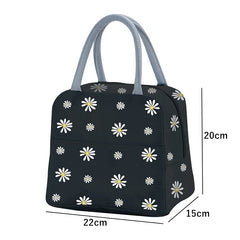 Daisy Insulated Lunch Bag Portable Thermal Cooler Bag