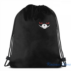 Monokuma USB Charge Backpack School Travel Laptop Bag