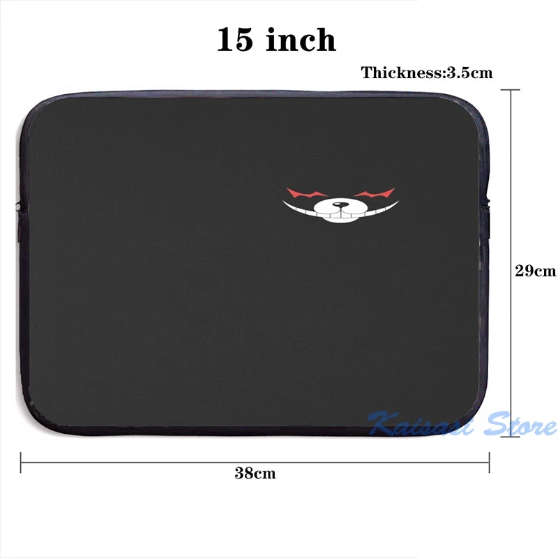Monokuma USB Charge Backpack School Travel Laptop Bag