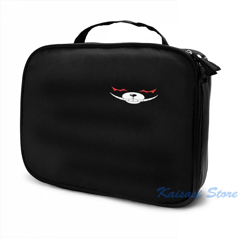 Monokuma USB Charge Backpack School Travel Laptop Bag