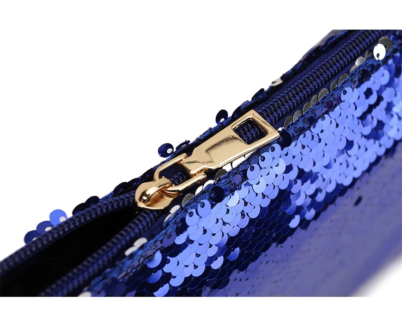 Gradient Sequins Dazzling Envelope Crossbody Bag Handbag Totes