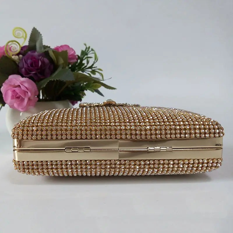 Rhinestone Evening Bag Clutch Bridal Prom