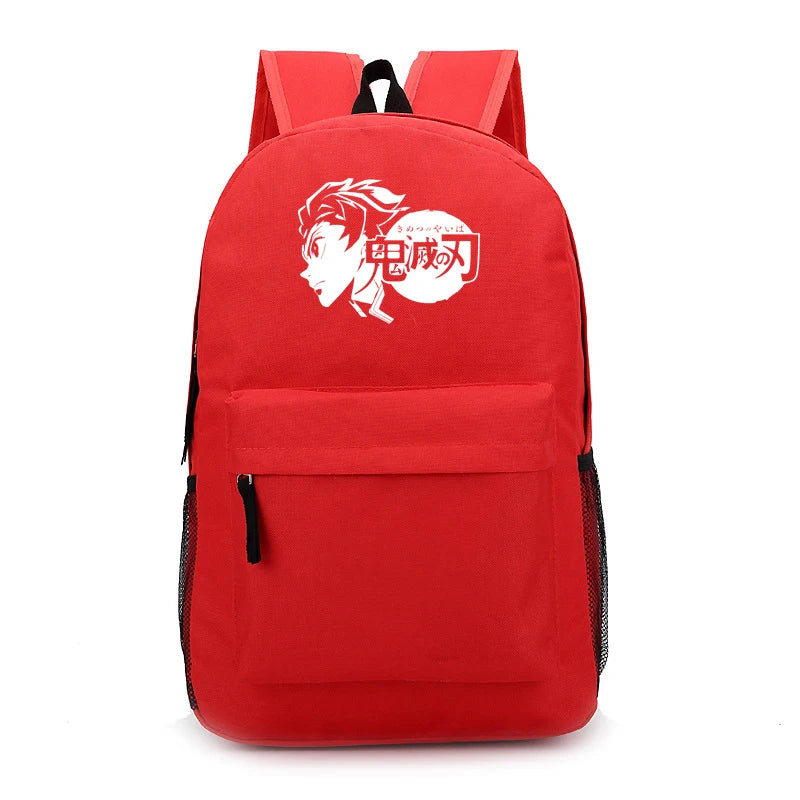 Demon Slayer Backpack Kimetsu No Yaiba Anime Bag School Student
