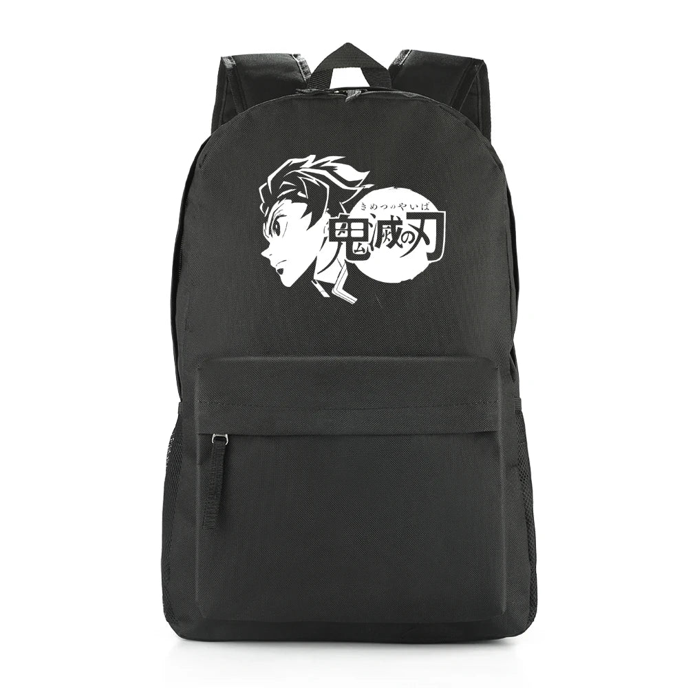 Demon Slayer Backpack Kimetsu No Yaiba Anime Bag School Student