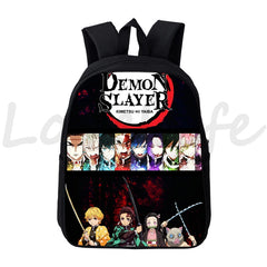 Demon Slayer Nezuko Tanjirou Backpack Kids School Anime Bags