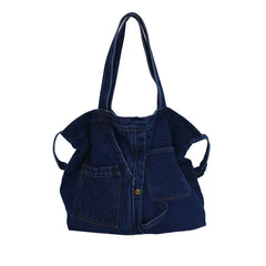 Denim Women Shoulder Bag Large Messenger Bags Girls Torebka Damska
