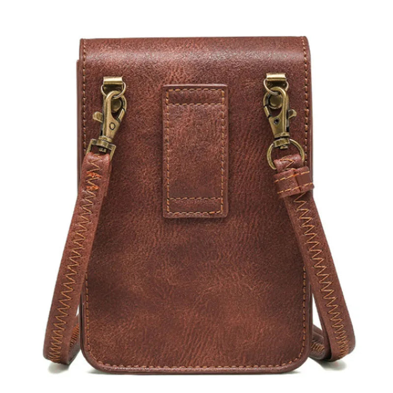 Emerald Motorcycle Bag Punk Women's Single Shoulder Bag Mini Square Bag