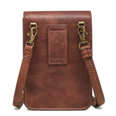 Emerald Motorcycle Bag Punk Women's Single Shoulder Bag Mini Square Bag
