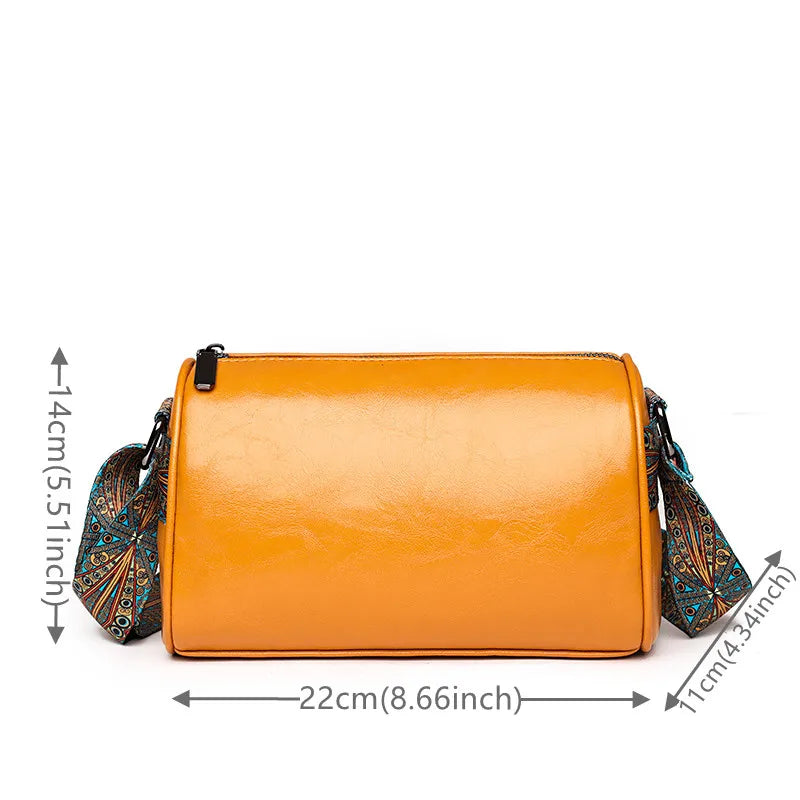 Small Flap Crossbody Bag Leather Totes