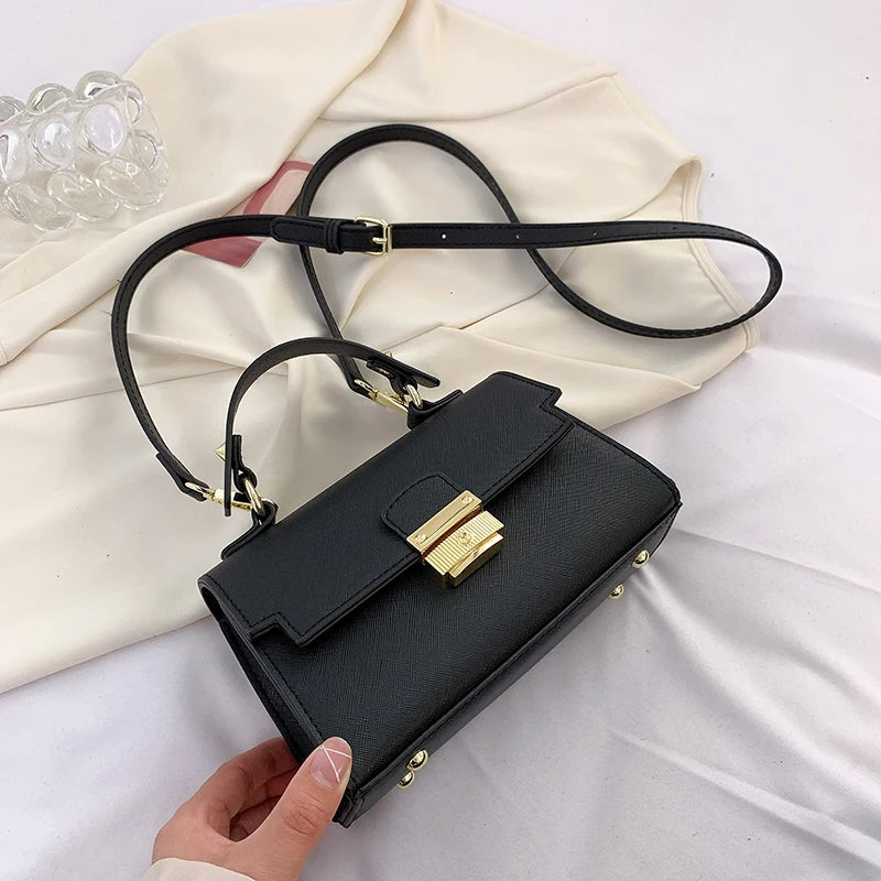 Ladies Shoulder Bag High Pu Leather Crossbody Bag For Women Messenger Mini Bag C