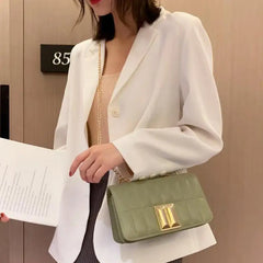 Chain Crossbody Bag Small Square Shoulder Bag