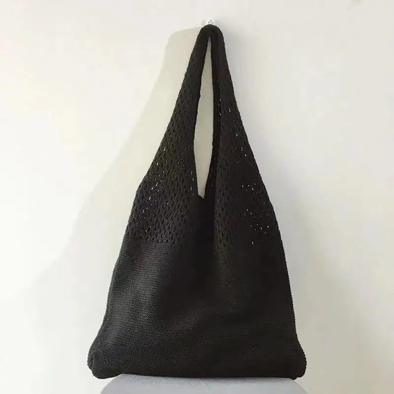 Knitted Handbags Large Capacity Totes Women's Pack Summer Beach Bag