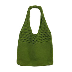 Knitted Handbags Female Large Capacity Totes Women's Pack Summer Beach Bag