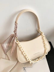 Scarf Shoulder Bag Women's Handbag Chain Crossbody