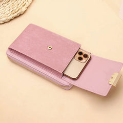 Small Flap Shoulder Bag Zipper Pu Leather Crossbody Purse Female Handbags