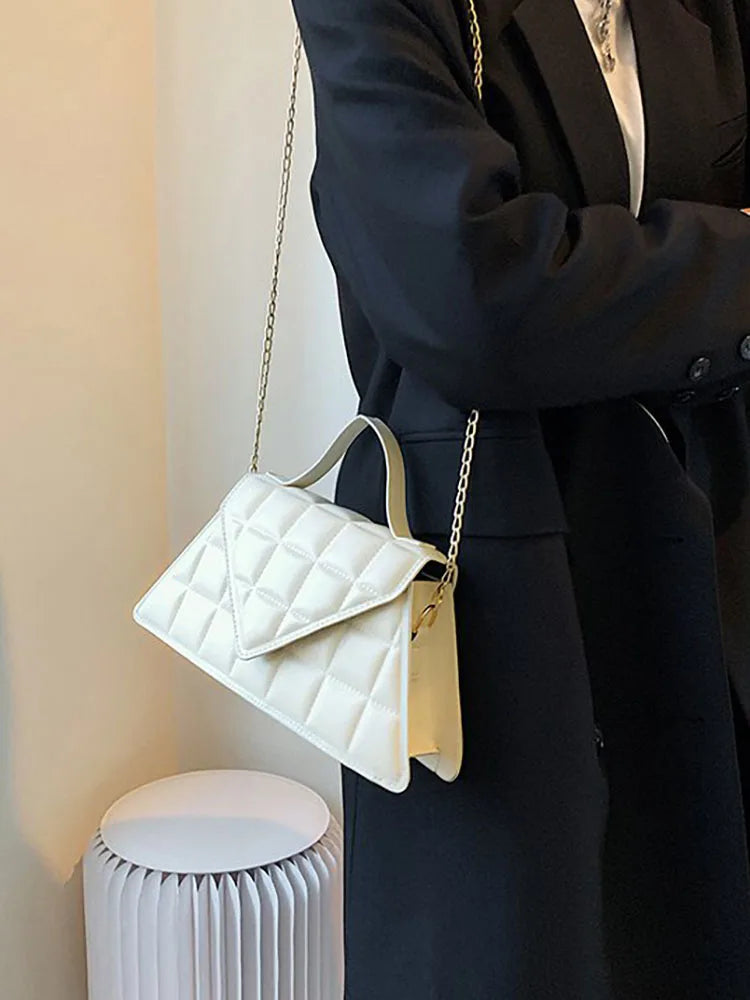 Small Women's Bag Top Handle Shoulder Crossbody Handbags Flap