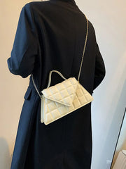 Small Women's Bag Top Handle Shoulder Crossbody Handbags Flap