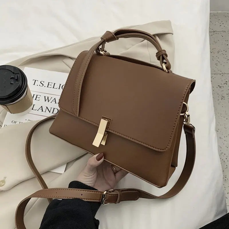 Women's Shoulder Bag Totes PU Leather Ladies Crossbody Handbag