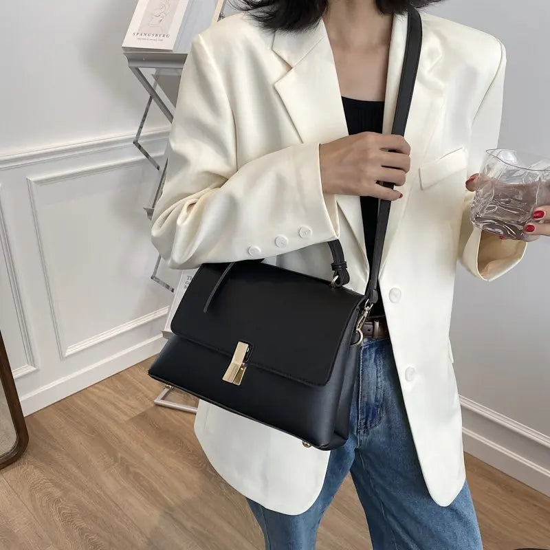 Women's Shoulder Bag Totes PU Leather Ladies Crossbody Handbag