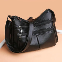 Solid Crossbody Bags for Women Messenger Bag Ladies Handbags Shoulder Bags