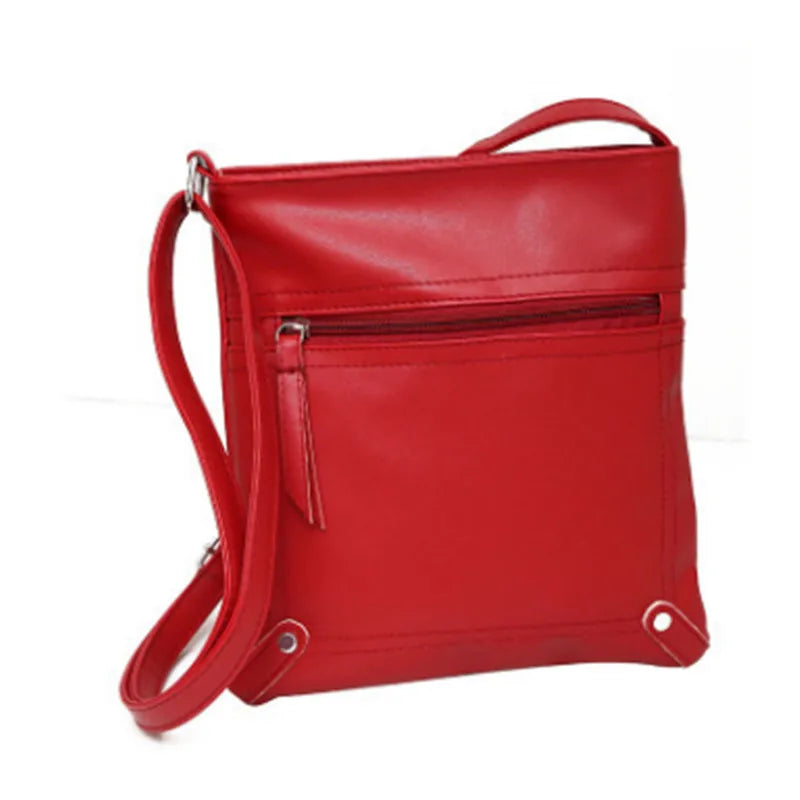 Women Messenger Bag Leather Crossbody Shoulder Satchel Handbag