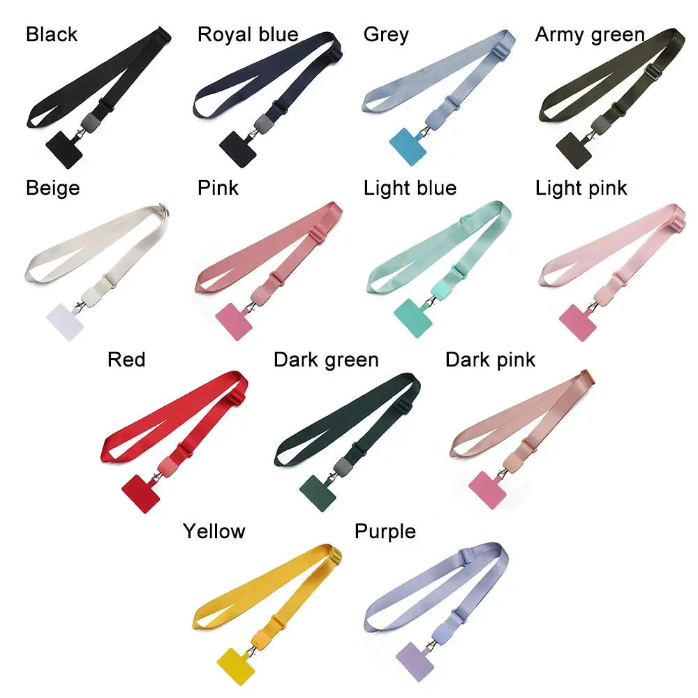 Detachable Phone Strap Neck Cord Universal Patch Phone Hanging Cord