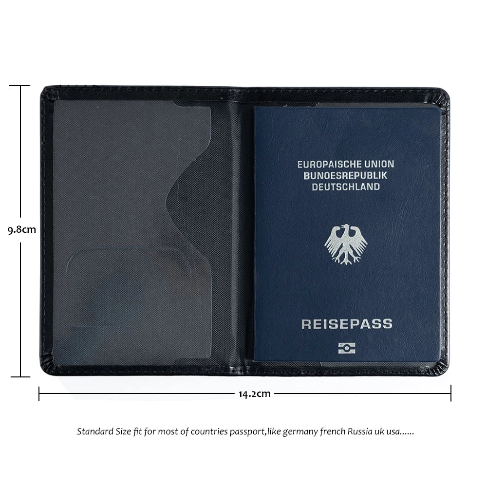 Baphomet Symbol Demon Goat Head Passport Holder