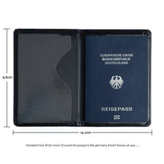 Baphomet Symbol Demon Goat Head Passport Holder