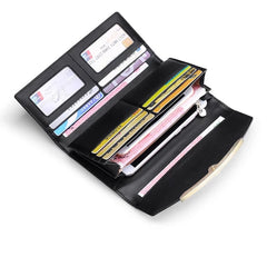 Diamond Leather Wallet Women Patent Leather Wallets Female Clutch