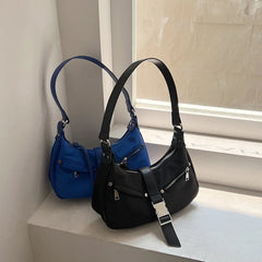 Casual Nylon Shoulder Bag Lock Hobo Handbags Totes WHDV2199