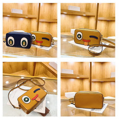 Cartoon Pattern Women Square Shoulder Bag