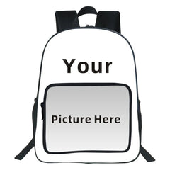 Dino 3D Print Backpack Teen School Bag Cartoon Rucksack Unisex Bag 19 Inches