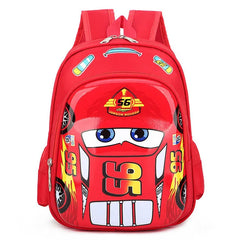 Kids Cartoon Car Backpack for School Children Boys Girls