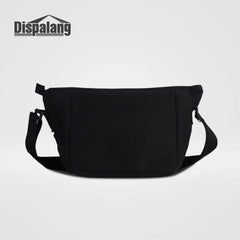 Large Canvas Messenger Bag Dog Animal Print Business Casual Crossbody Bag