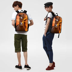 Princess Printing Girl School Backpack Women Cartoon Travel Bagpack