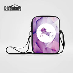 Unicorn Prints Mini Crossbody Bag Lady Shoulder Bag
