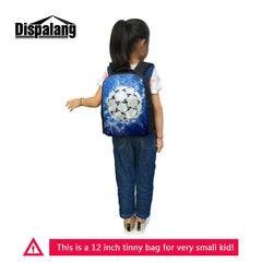 Sporty Basketball Print School Bag for Little Boys Kids Pack