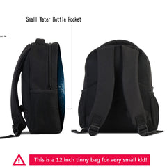 Sporty Basketball Print School Bag for Little Boys Kids Pack