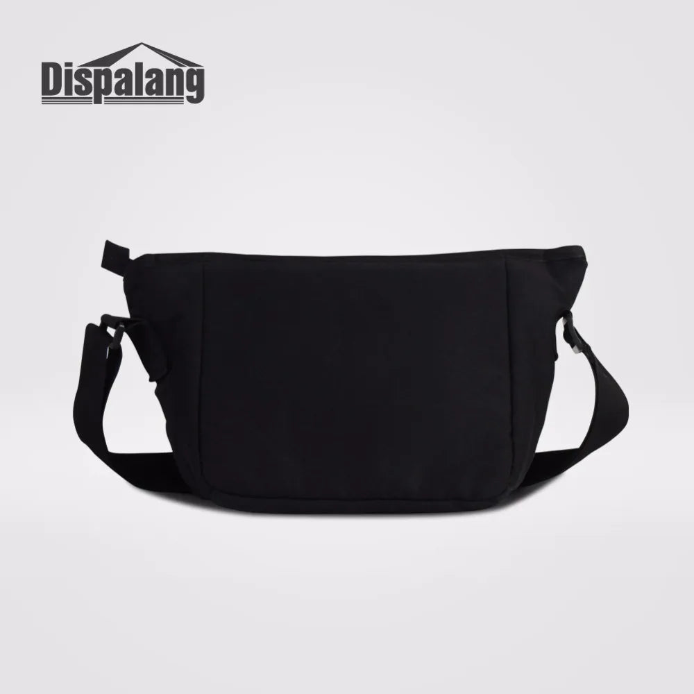 Violet Heart Prints Crossbody Bag Canvas Women Messenger Bags
