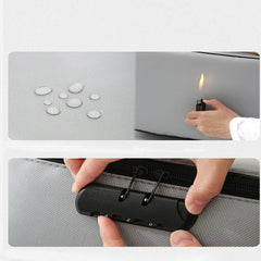 File Organizer Bag Lockable Business Privacy Large Lockbox