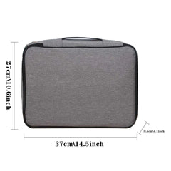 Lockable Document Organizer Folder Case Storage Briefcase