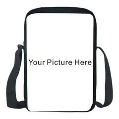 Dogecoin Shoulder Bag Messenger Cartoon Crossbody Bookbag School Bag