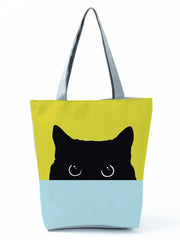 Double Cat Women's Bag All-Match Tote Bags Practical Handbag Casual Packs